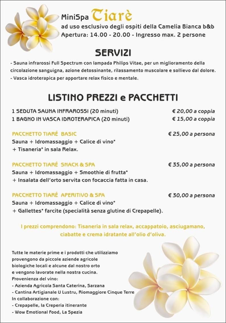 La Camelia Bianca B&B Lerici Εξωτερικό φωτογραφία